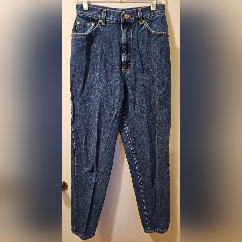 Vintage Chic Jeans High Rise Mom Cotton‎ Blue Women's Size 10 Tall